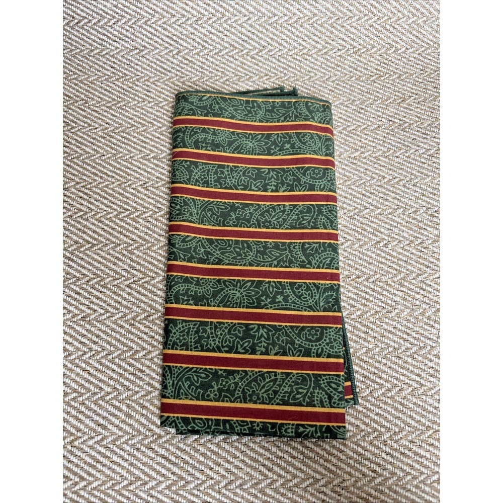 1 Longaberger Imperial Stripe Fabric Napkin 16.75''